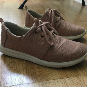 TOMS Pink Sneakers